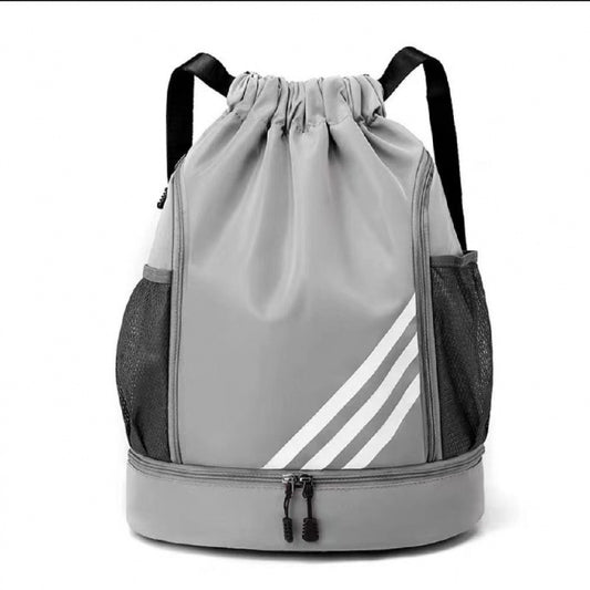 Drawstring Large Capacity Lightweight Dry-Wet Separation Swimming Travel Bag
