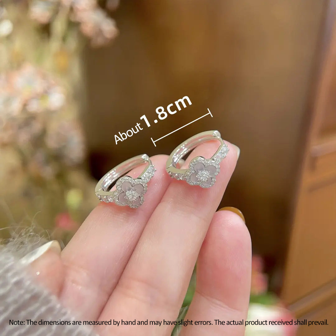 French Style Petite Flower Earrings