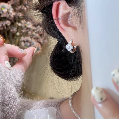 French Style Petite Flower Earrings