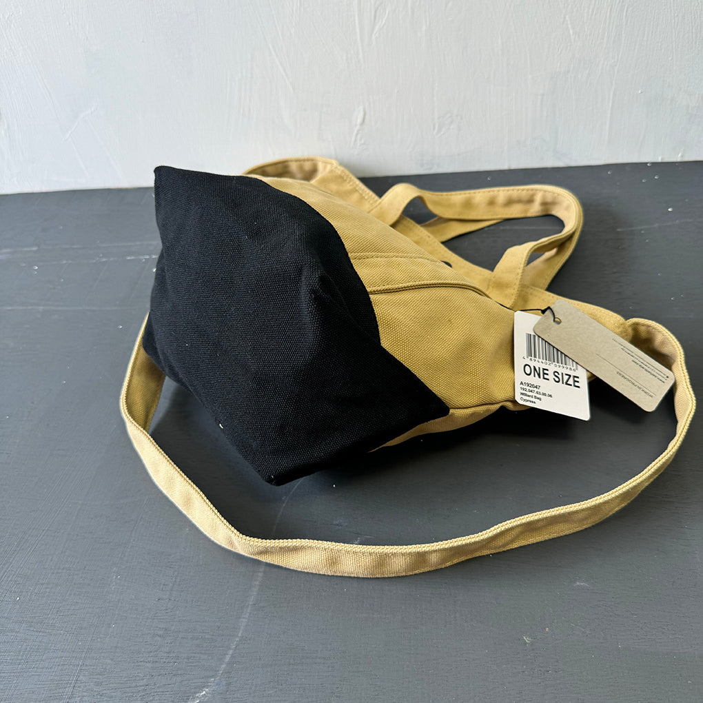 2025 Spliced Wear-Resistant Casual American Workwear Crossbody Canvas Bag