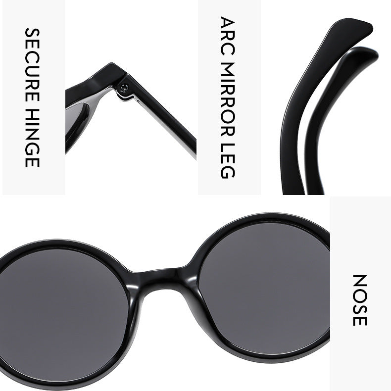 Retro Round Unisex Sunglasses