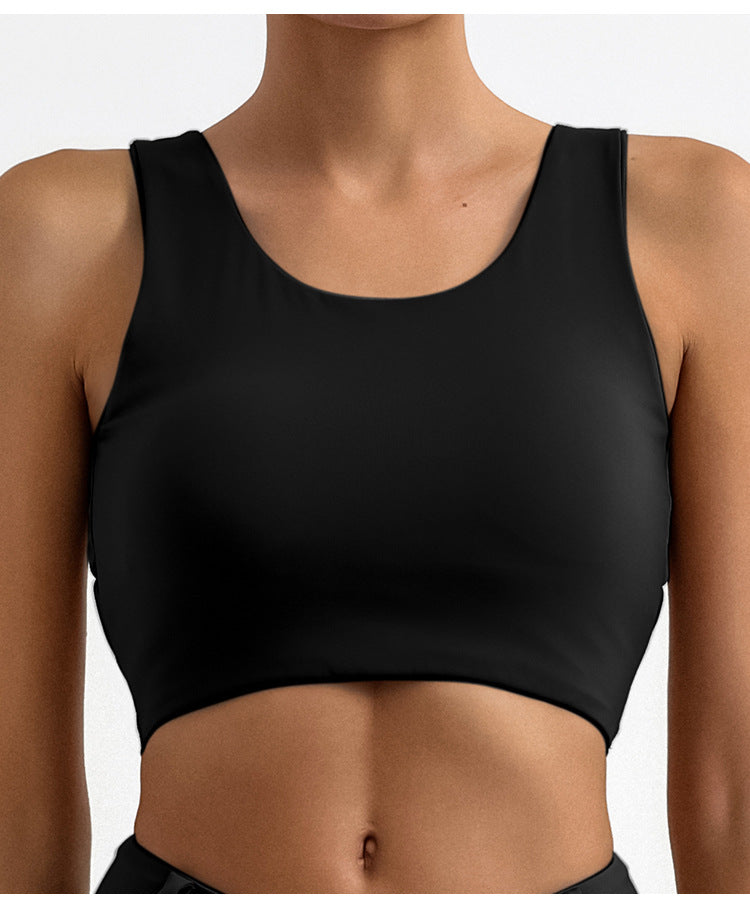 High Elasticity Quick-Dry Padded Bare-Feel Yoga Camisole