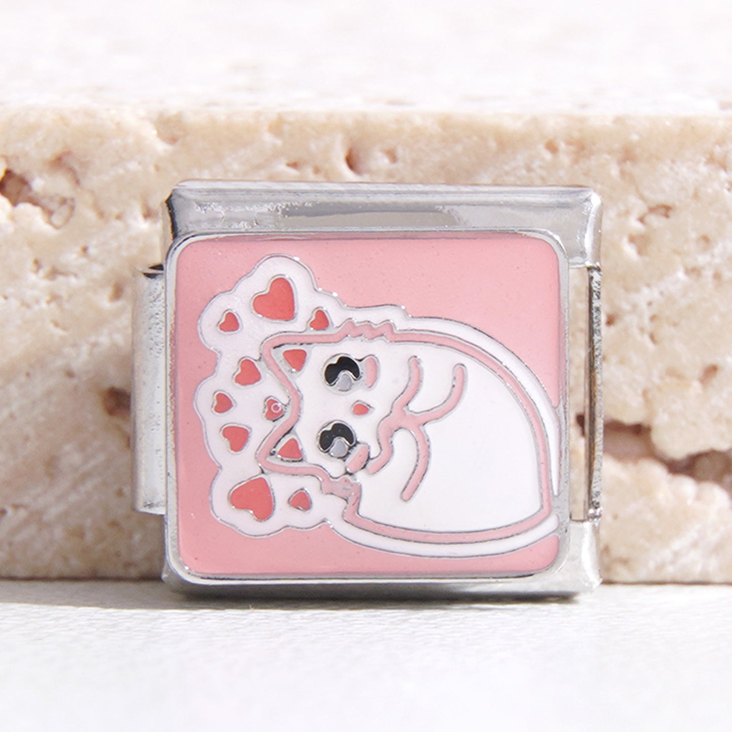 DIY Italian Modular Stitching Cartoon Stitching Bracelet