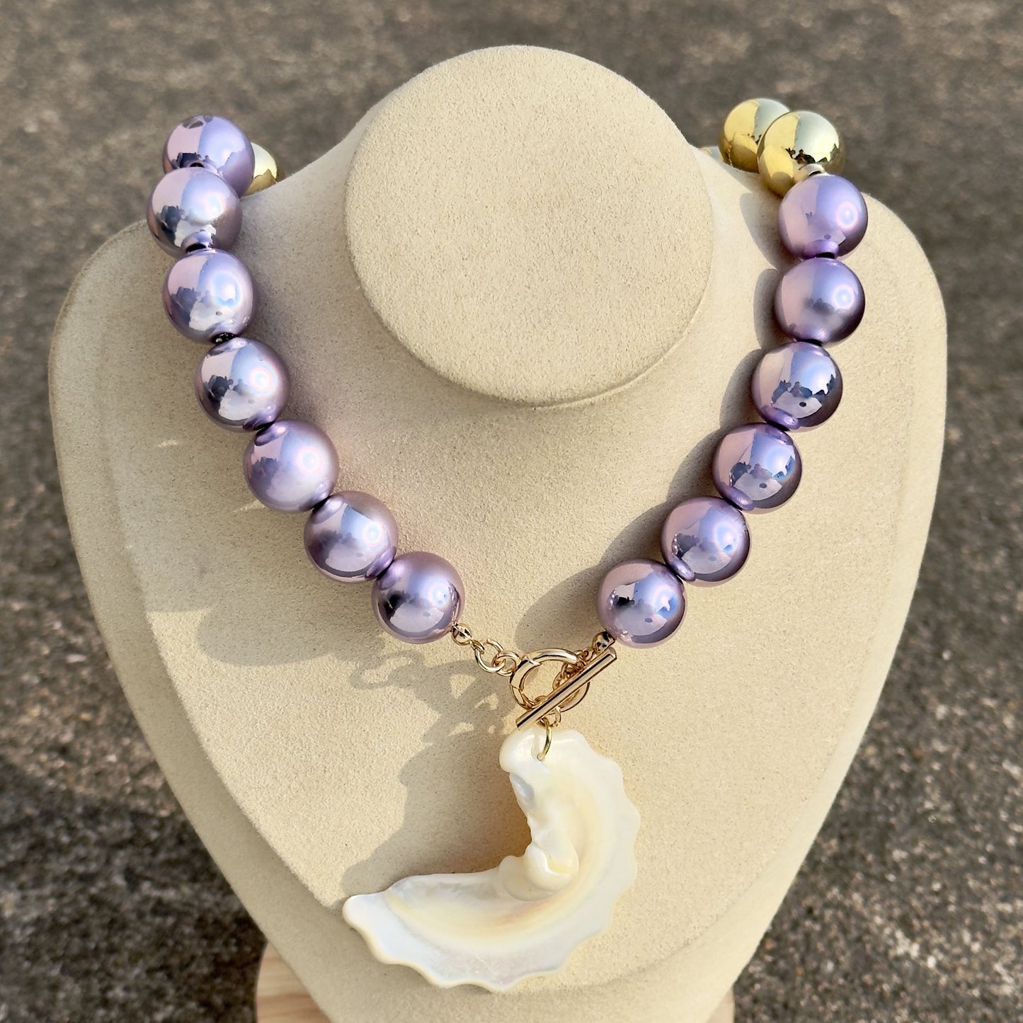 Exaggerated Acrylic Alloy Cherry Necklace