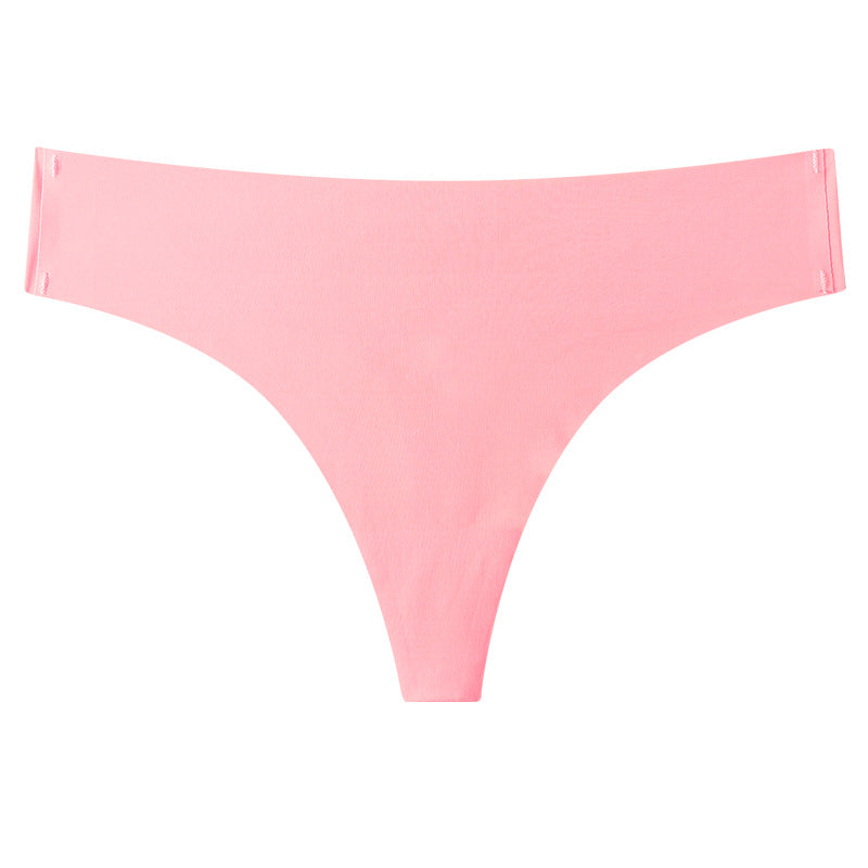 T-shaped Seamless Skin-friendly Bare-feel Sports Yoga Invisible Underwear