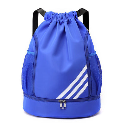 Drawstring Large Capacity Lightweight Dry-Wet Separation Swimming Travel Bag