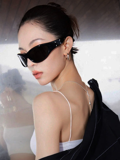 Futuristic Mountaineering Outdoor Sunglasses