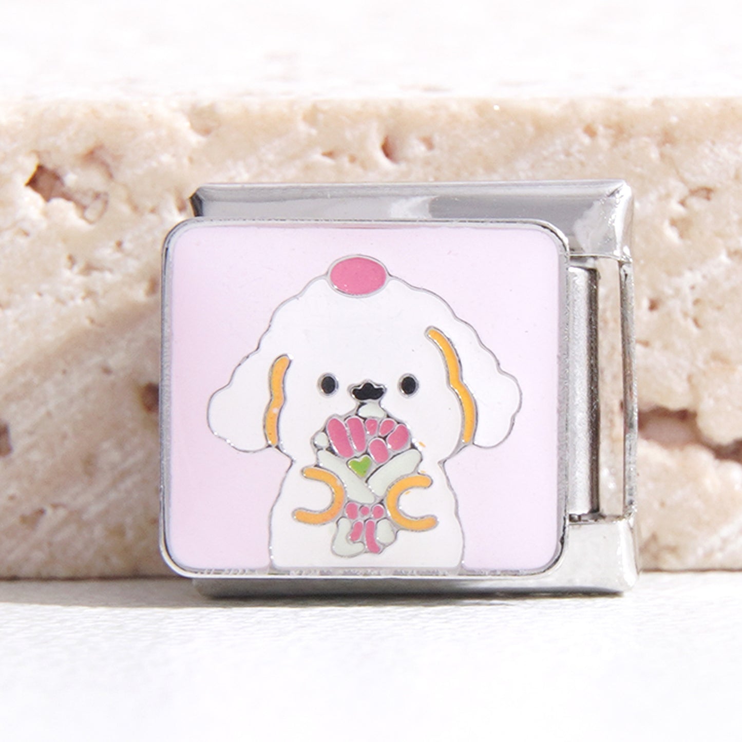DIY Italian Modular Stitching Cartoon Stitching Bracelet