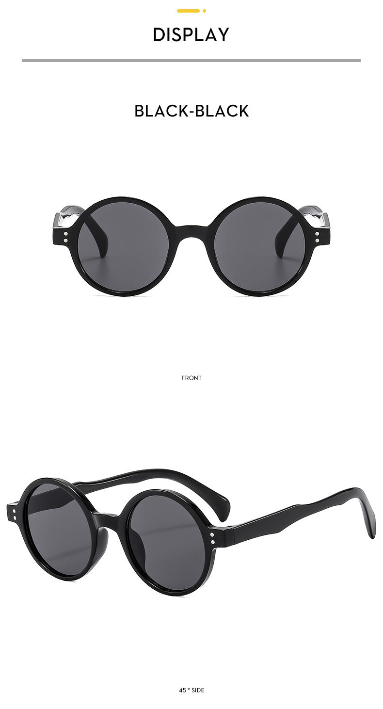 Retro Round Unisex Sunglasses