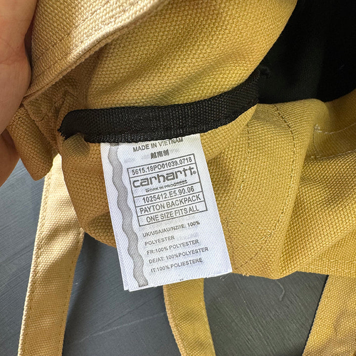 2025 Spliced Wear-Resistant Casual American Workwear Crossbody Canvas Bag