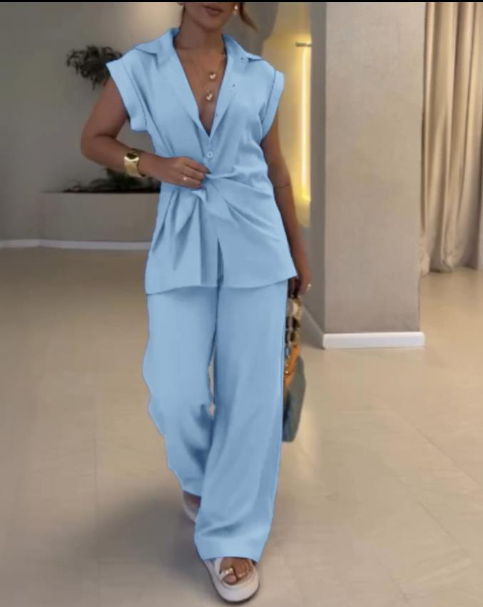 Spring Casual Shirt Suit Women's Clothing
