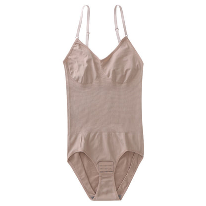 Seamless Triangle-breasted Open Sling Belly Shaper