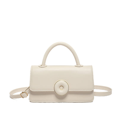 One-Shoulder Simple Crossbody Portable Small Square Bag