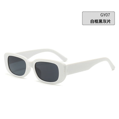 Vintage Square Frame Cat Eye Sunglasses