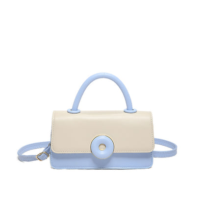 One-Shoulder Simple Crossbody Portable Small Square Bag