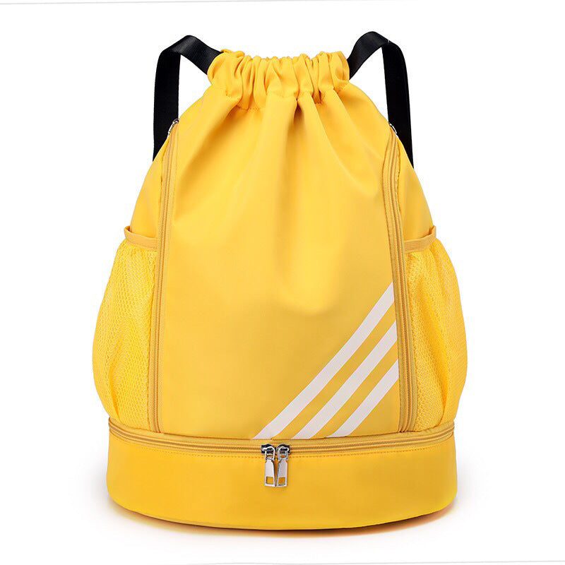 Drawstring Large Capacity Lightweight Dry-Wet Separation Swimming Travel Bag