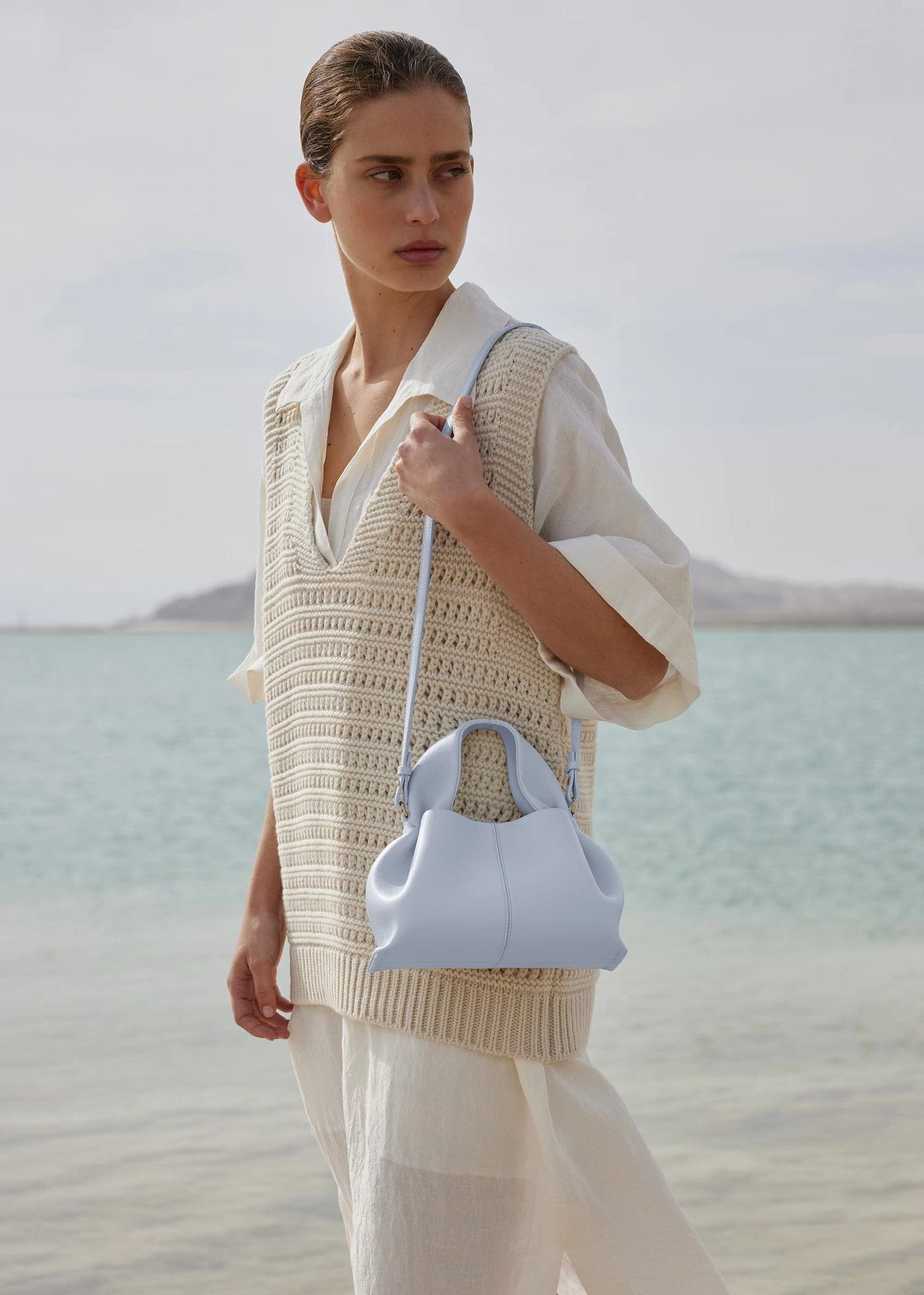 Cloud Dumpling Bag French Style Single Shoulder Crossbody Bag