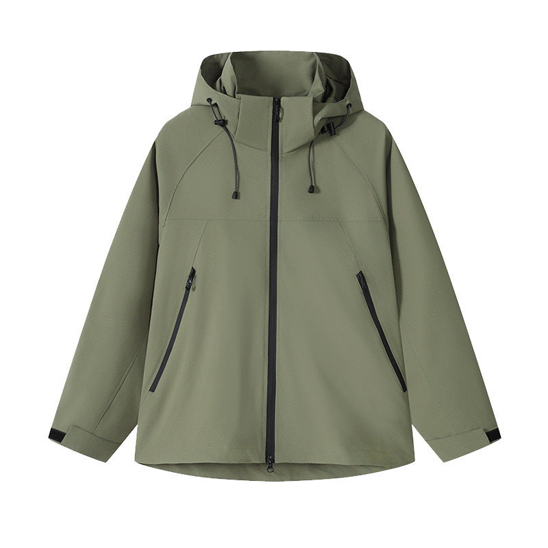 3-in-1 Waterproof Windproof Jacket Fleece Lined Outdoor Couple Hiking Jacket
