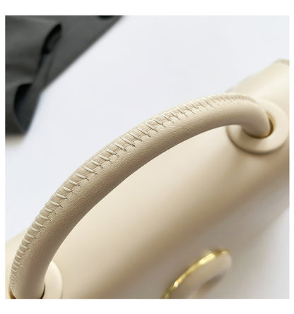 One-Shoulder Simple Crossbody Portable Small Square Bag