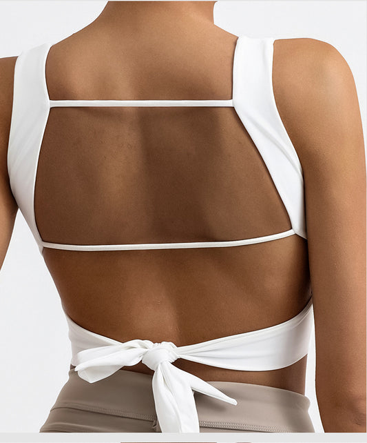 High Elasticity Quick-Dry Padded Bare-Feel Yoga Camisole
