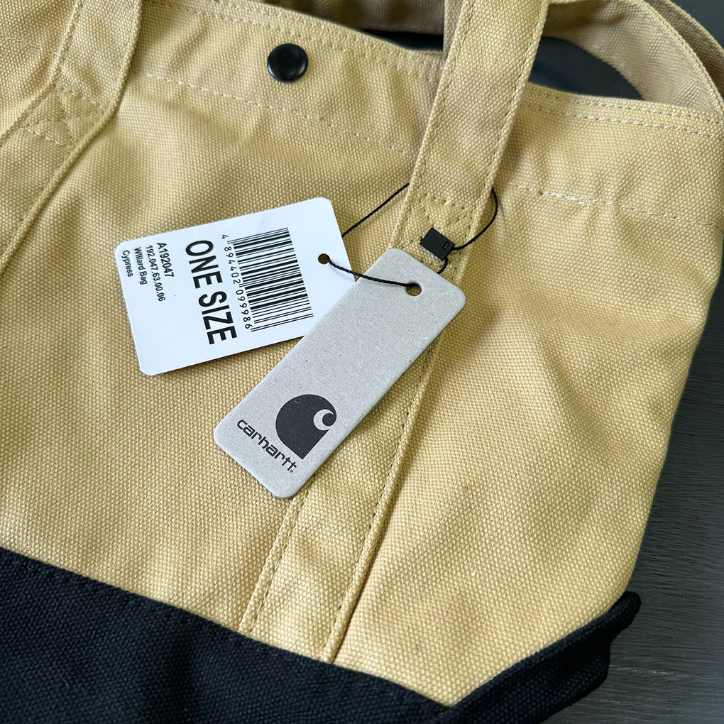 2025 Spliced Wear-Resistant Casual American Workwear Crossbody Canvas Bag